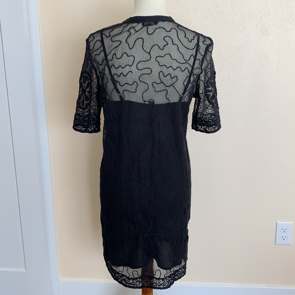 LUCKY BRAND Black lace dress - Picture 4 of 10